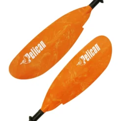 Pelican Sport Poseidon Kayak Paddle 230 Cm (90.5") 10 Pelican Sport Poseidon Kayak Paddle 230 Cm (90.5") -Sports-Rowing-Pelican Sport Poseidon recreational kayak paddle 230 cm 90.5 Orange