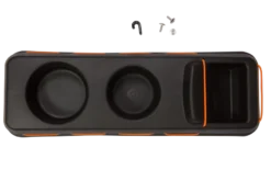 Center Console Cover With Bungee Cord In Orange